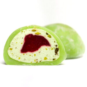 Mochi Pistacja - Malina